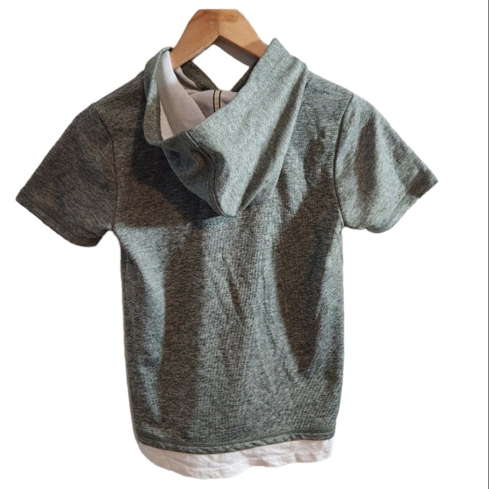 Boston Traders Boys Short Sleeve Pullover Hoodie - Picture 2 of 6